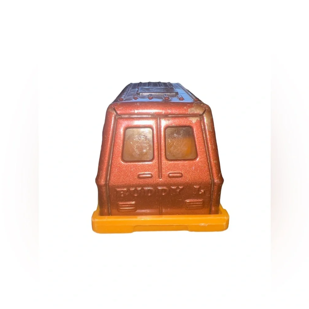 Vintage Buddy‎ L Brown & Copper Van Pressed Steel & Plastic Bubble Window 5